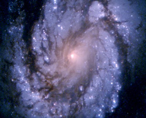 Спиральная галактика М100, 1994