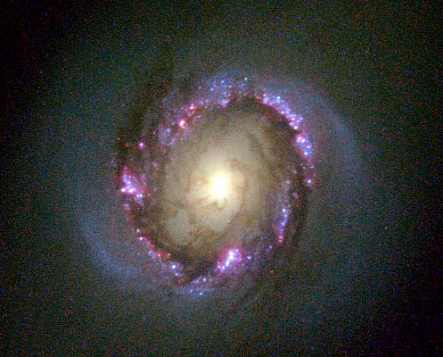 Спиральная галактика NGC 4314, 1998