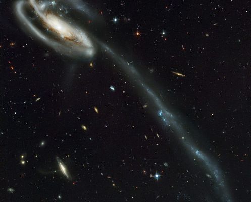 Спиральная галактика Головастик, 2002