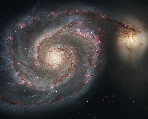 Спиральная галактика Водоворот, 2005