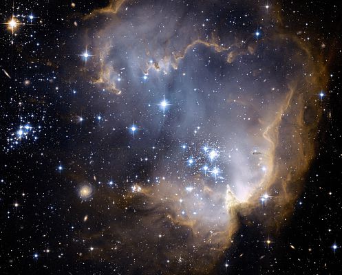 Эмиссионная туманность NGC 602, 2007