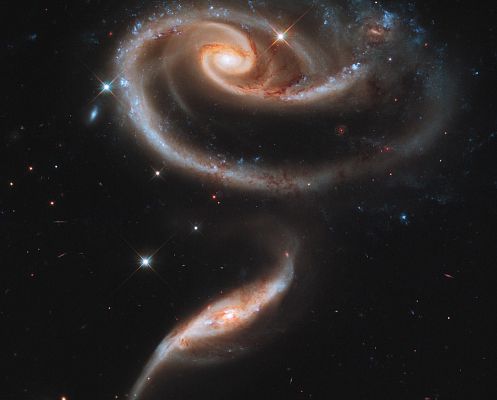 Группа взаимодействующих галактик Arp 273, 2011